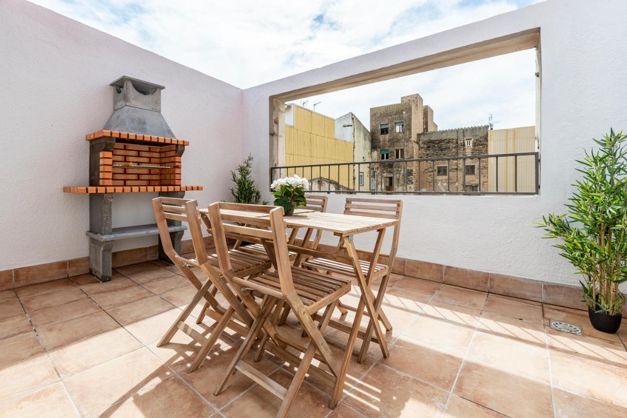 Апартаменти Atico Duplex Con Barbacoa Y Terraza En Barri Port Maritim Таррагона Екстер'єр фото