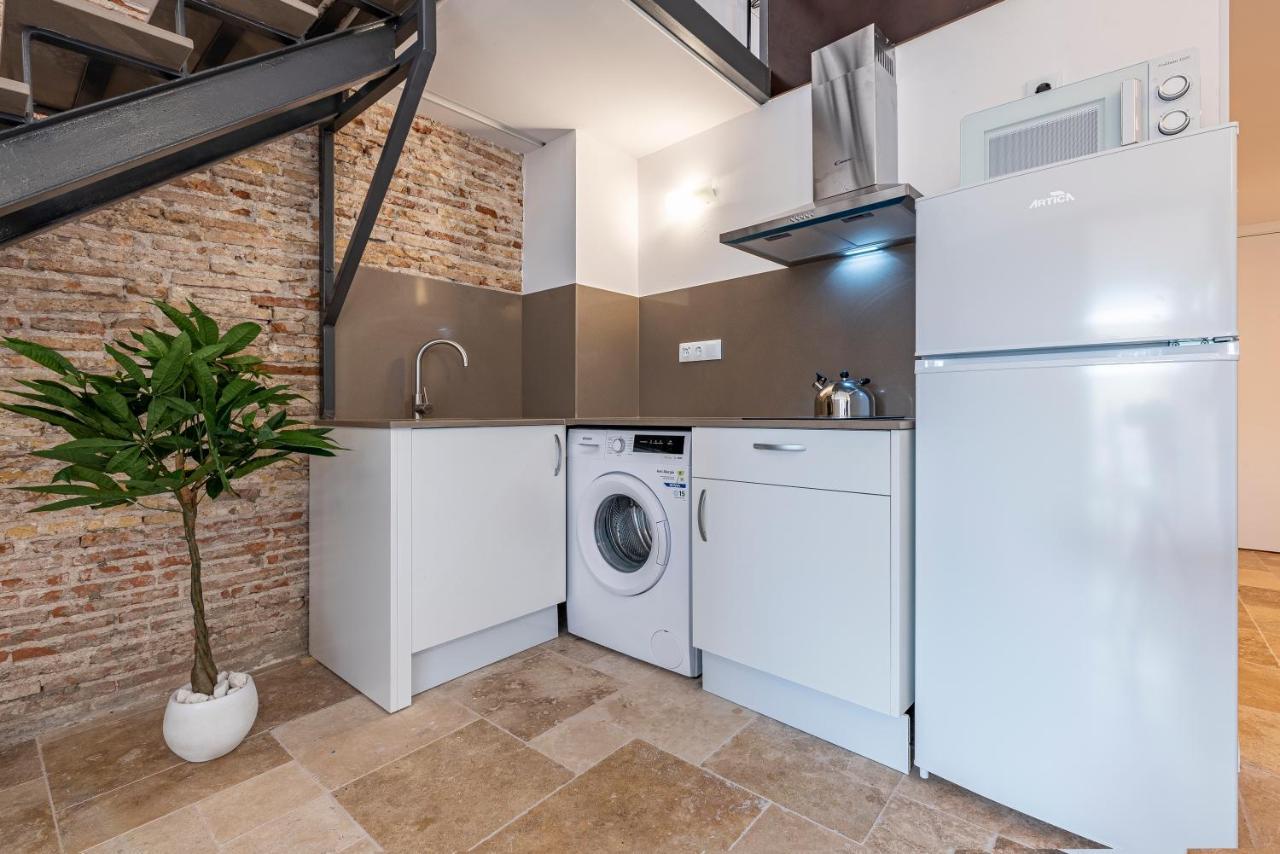 Апартаменти Atico Duplex Con Barbacoa Y Terraza En Barri Port Maritim Таррагона Екстер'єр фото