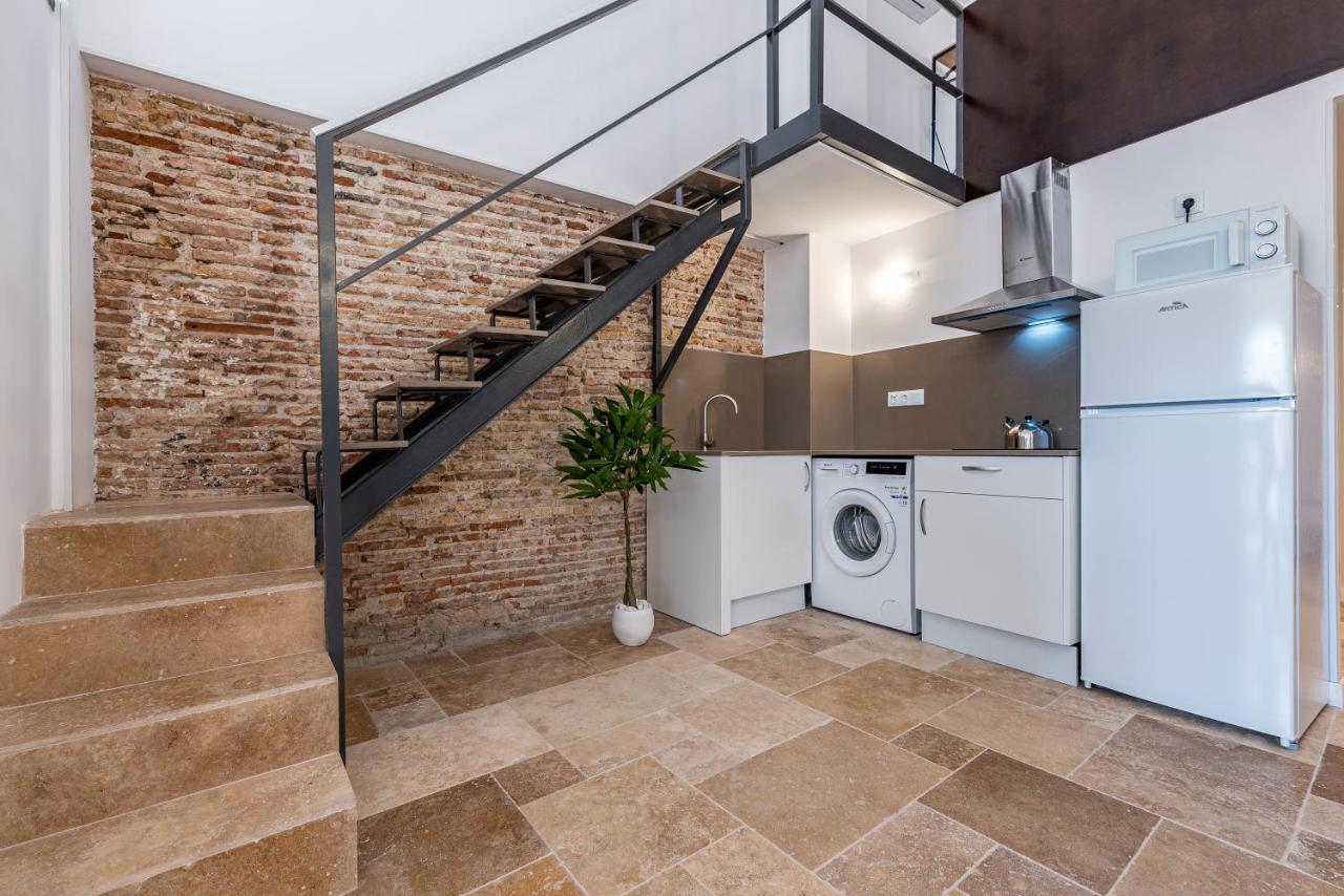 Апартаменти Atico Duplex Con Barbacoa Y Terraza En Barri Port Maritim Таррагона Екстер'єр фото