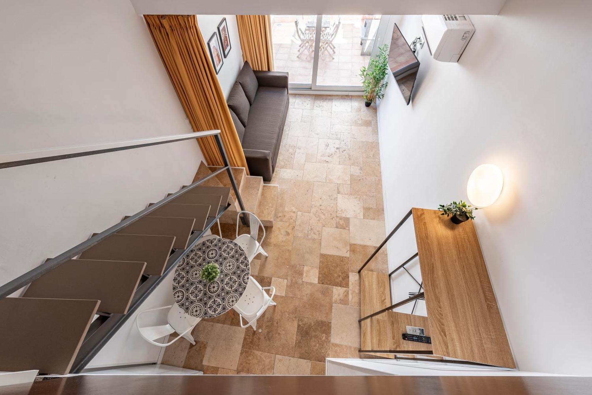 Апартаменти Atico Duplex Con Barbacoa Y Terraza En Barri Port Maritim Таррагона Екстер'єр фото